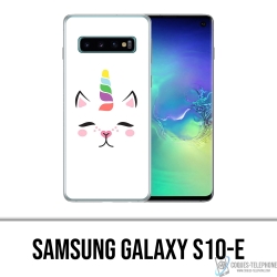 Samsung Galaxy S10e Case - Gato Unicornio