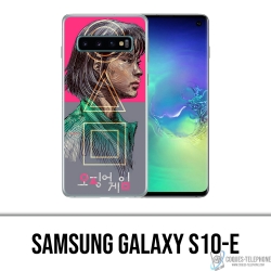 Coque Samsung Galaxy S10e - Squid Game Girl Fanart