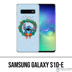 Funda Samsung Galaxy S10e - Stitch Merry Christmas