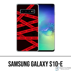Coque Samsung Galaxy S10e - Danger Warning