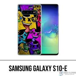 Coque Samsung Galaxy S10e - Manettes Jeux Video Monstres