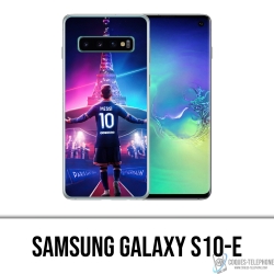 Coque Samsung Galaxy S10e - Messi PSG Paris Tour Eiffel