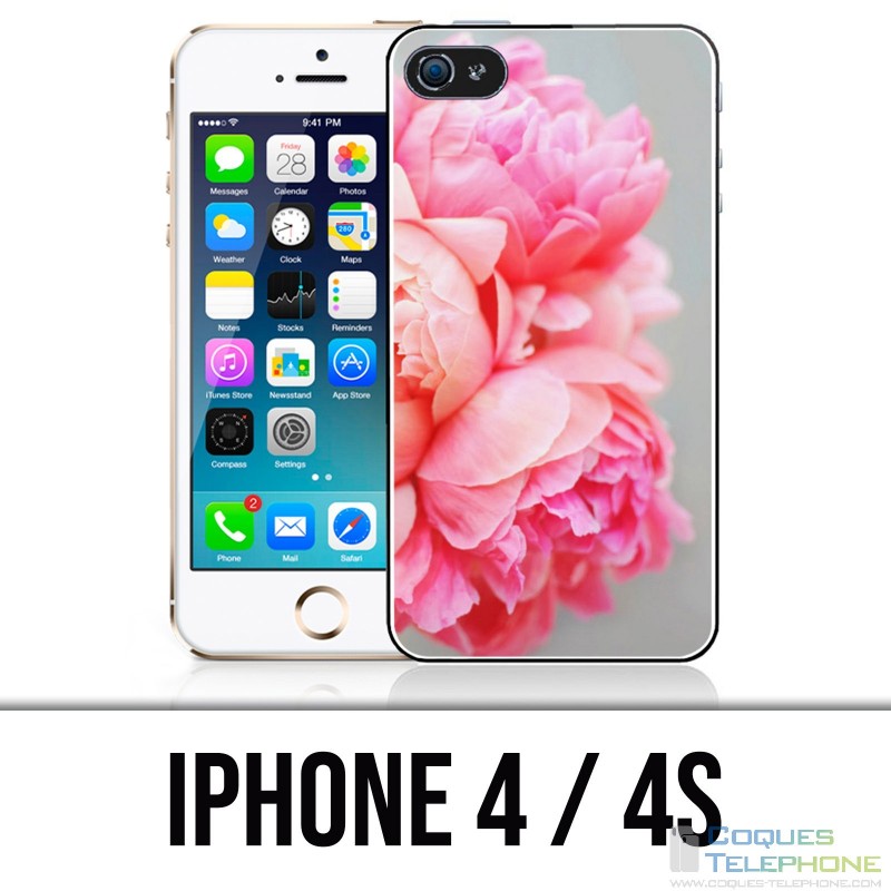 Coque iPhone 4 / 4S - Fleurs