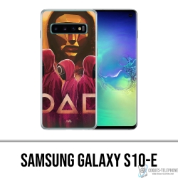 Funda Samsung Galaxy S10e - Juego Squid Fanart