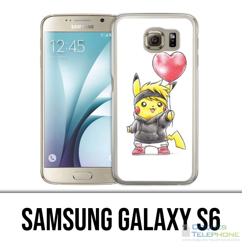 Custodia Samsung Galaxy S6 - Pokémon bambino Pikachu
