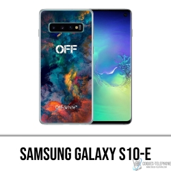 Samsung Galaxy S10e Case - Off White Color Cloud