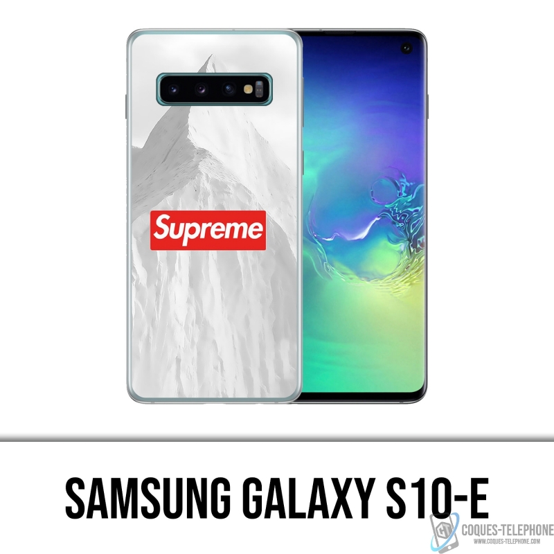 Funda Samsung Galaxy S10e - Montaña Blanca Suprema