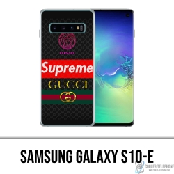 Coque Samsung Galaxy S10e - Versace Supreme Gucci