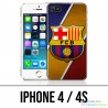 Coque iPhone 4 / 4S - Football Fc Barcelona