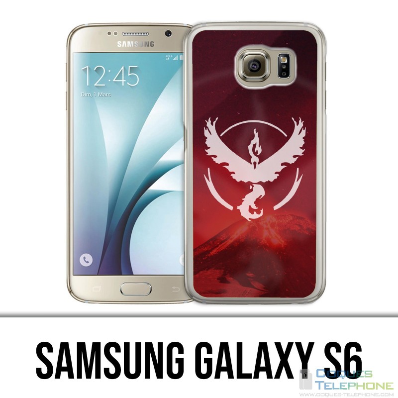 Coque Samsung Galaxy S6 - Pokémon Go Team Bravoure