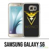 Custodia Samsung Galaxy S6 - Pokemon Go Team Giallo Grunge