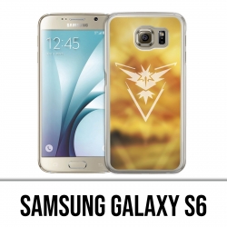 Custodia Samsung Galaxy S6 - Pokémon Go Team Giallo