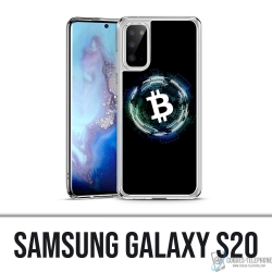 Custodia per Samsung Galaxy S20 - Logo Bitcoin