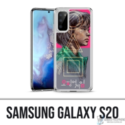 Samsung Galaxy S20 Case - Tintenfisch Game Girl Fanart