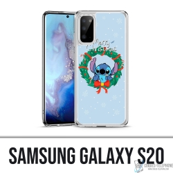 Funda Samsung Galaxy S20 - Stitch Merry Christmas