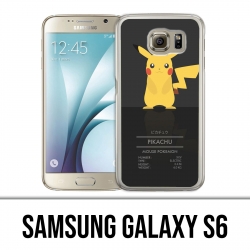 Funda Samsung Galaxy S6 - Pokémon Pikachu