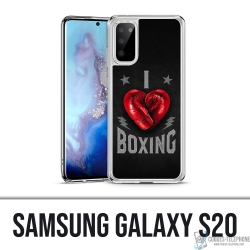 Coque Samsung Galaxy S20 - I Love Boxing