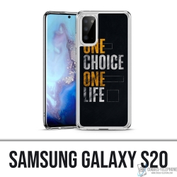 Custodia Samsung Galaxy S20 - Una scelta di vita