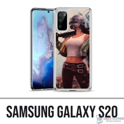 Cover Samsung Galaxy S20 - Ragazza PUBG