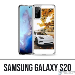 Coque Samsung Galaxy S20 - Tesla Automne