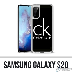 Samsung Galaxy S20 Case - Calvin Klein Logo Black