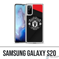 Custodia per Samsung Galaxy S20 - Logo moderno Manchester United