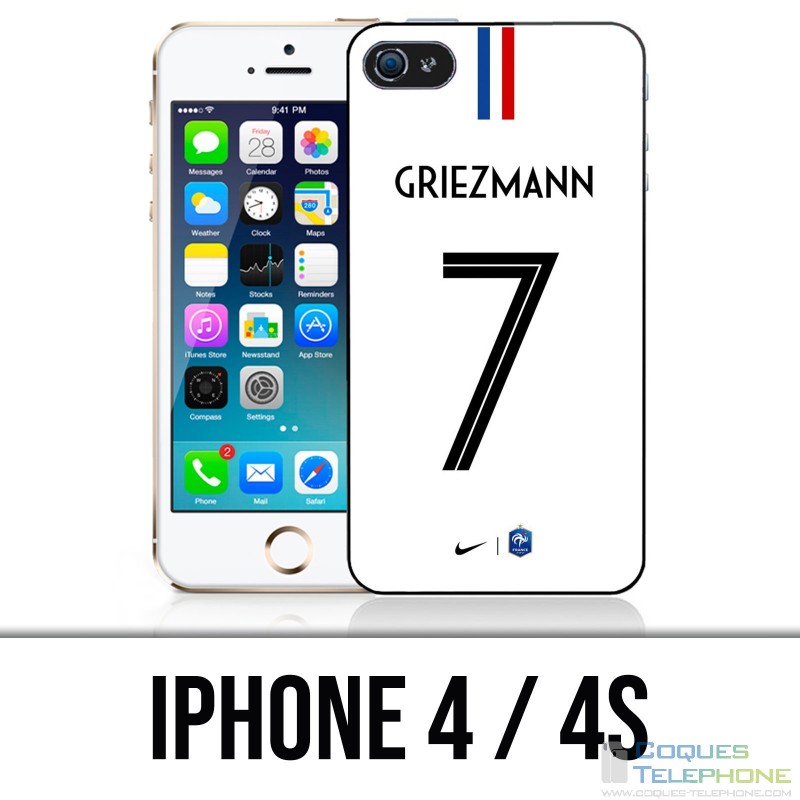 IPhone 4 / 4S case - Football France Griezmann shirt
