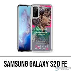 Samsung Galaxy S20 FE Case - Squid Game Girl Fanart