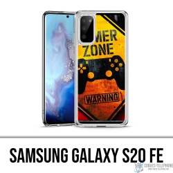 Samsung Galaxy S20 FE case - Gamer Zone Warning