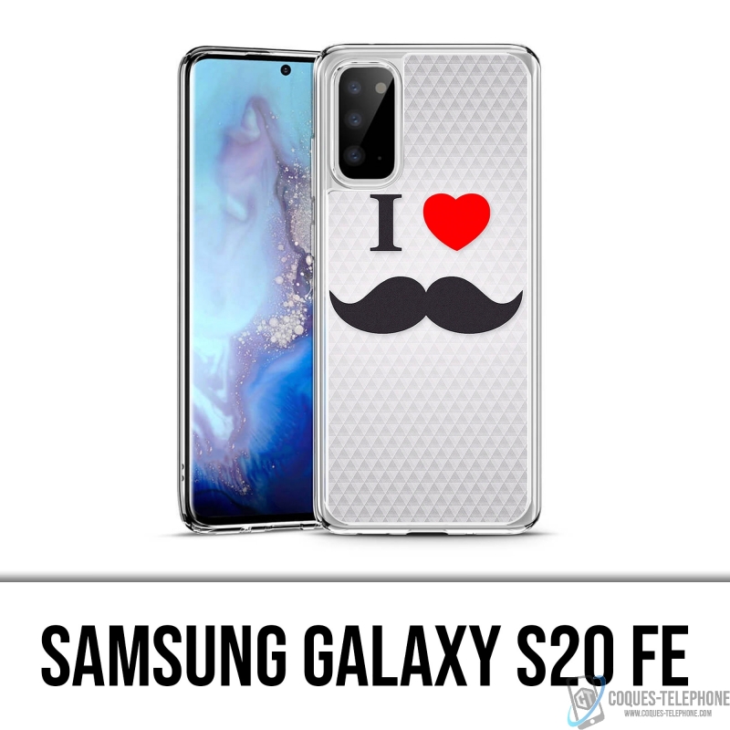 Samsung Galaxy S20 FE case - I Love Mustache