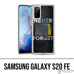Coque Samsung Galaxy S20 FE - Never Forget