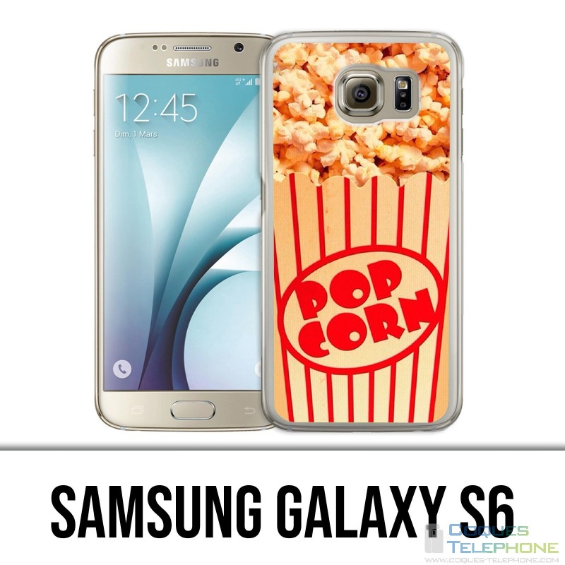 Samsung Galaxy S6 Hülle - Pop Corn