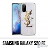 Funda Samsung Galaxy S20 FE - YSL Yves Saint Laurent Marble Flowers