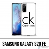 Funda Samsung Galaxy S20 FE - Calvin Klein Logo White