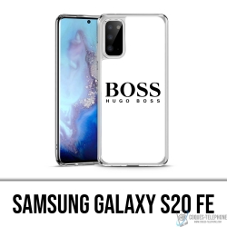 Coque Samsung Galaxy S20 FE - Hugo Boss Blanc