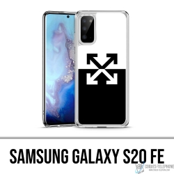Custodia per Samsung Galaxy S20 FE - Logo bianco sporco