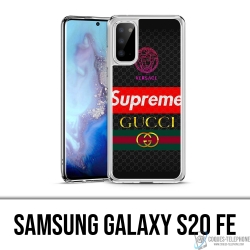 Cover Samsung Galaxy S20 FE - Versace Supreme Gucci