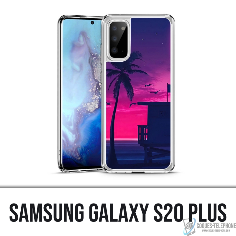 Samsung Galaxy S20 Plus Case - Miami Beach Purple