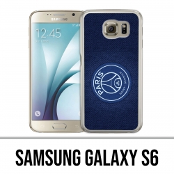Coque Samsung Galaxy S6 - PSG Minimalist Fond Bleu