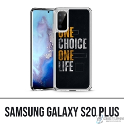 Custodia Samsung Galaxy S20 Plus - Una scelta di vita