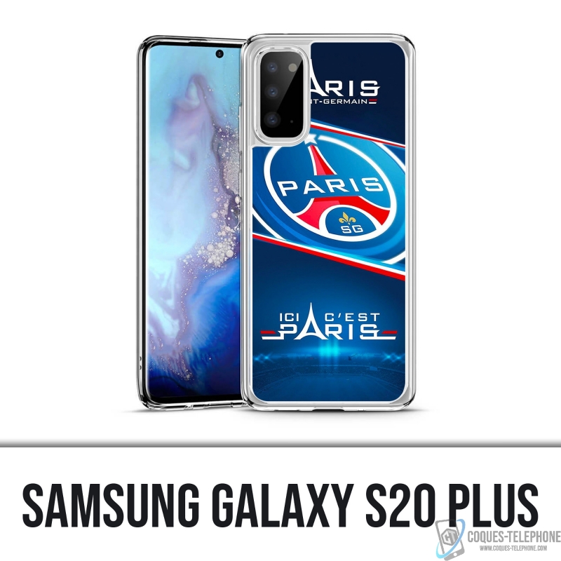 Samsung Galaxy S20 Plus case - PSG Ici Cest Paris