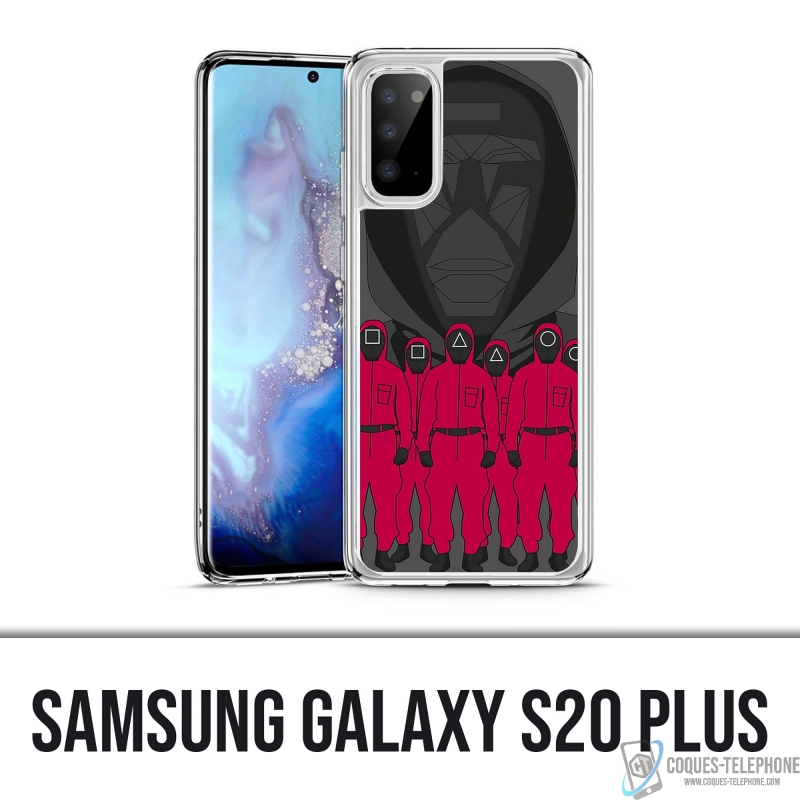 Samsung Galaxy S20 Plus case - Squid Game Cartoon Agent