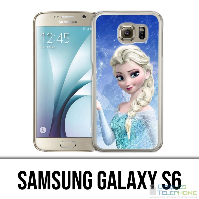 Samsung Galaxy S6 Case - Snow Queen Elsa And Anna