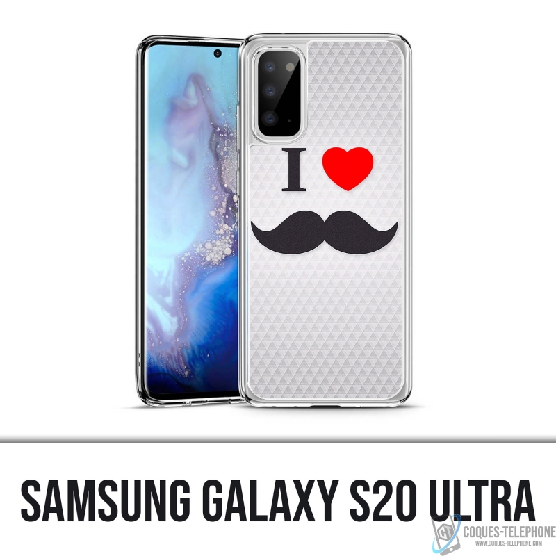 Samsung Galaxy S20 Ultra Case - I Love Mustache