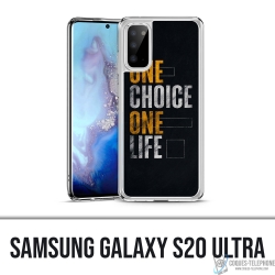 Custodia per Samsung Galaxy S20 Ultra - Una scelta di vita