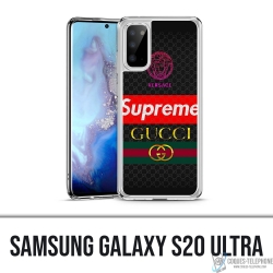 Coque Samsung Galaxy S20 Ultra - Versace Supreme Gucci