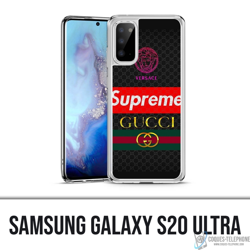 Custodia Samsung Galaxy S20 Ultra - Versace Supreme Gucci