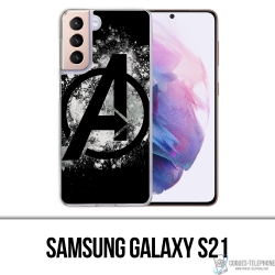 Samsung Galaxy S21 Case - Avengers Logo Splash