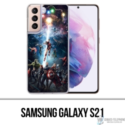 Custodia per Samsung Galaxy S21 - Avengers contro Thanos
