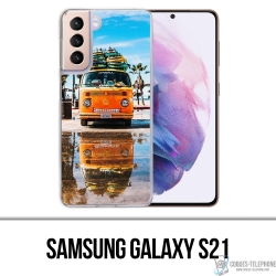 Samsung Galaxy S21 case - VW Beach Surf Bus
